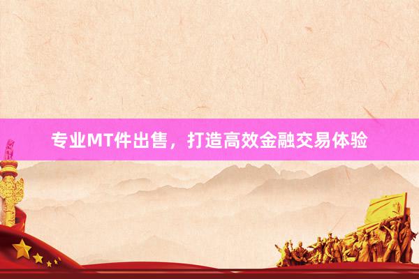 专业MT件出售，打造高效金融交易体验